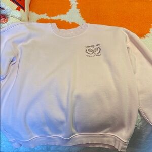 Lululemon Light Pink Tennis Club Sweatshirt